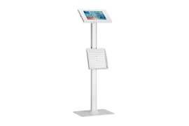 Spacetronik SPP-134W tablet stand with key lock