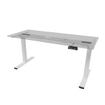 Desk frame with electric height adjustment Spacetronik SPE-214AW USB