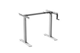 Desk frame, gray, manually adjustable Spacetronik SPE-110MG
