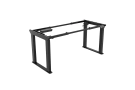 Table frame for dining room, living room - electrically extendable table, black Spacetronik SPE-420