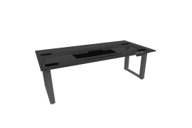 Electric table frame - black, ideal for office or dining room Spacetronik SPE-434B