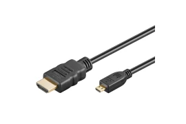 Super Fast HDMI to Micro-HDMI Cable Goobay 8K 60Hz, 1m