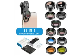 A set of lenses for the 11-in-1 Apexel APL-DG11 camera camera